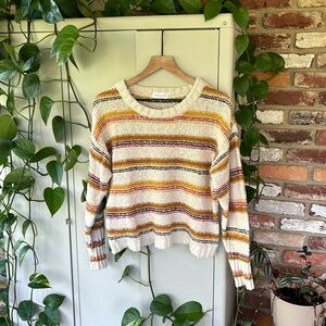 Vestique Striped Sweater